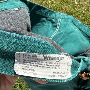 Wrangler Turquoise Cotton Pants